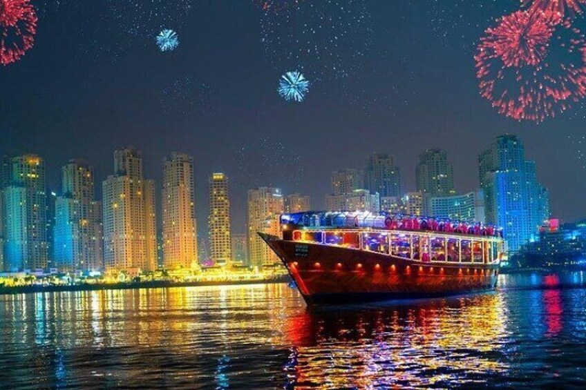 2024 New Year Marina Dhow Cruise with Dinner