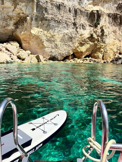 Picture 3 for Activity Malta/Gozo: Private Boat to Blue/Crystal Lagoon & Caves