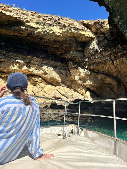 Malta/Gozo: Private Boat to Blue/Crystal Lagoon & Caves