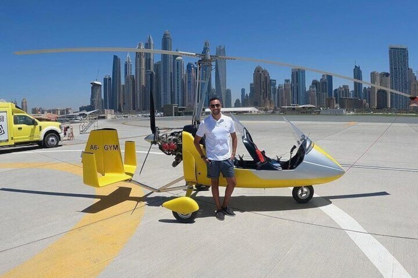 20 minutes private gyrocopter flight