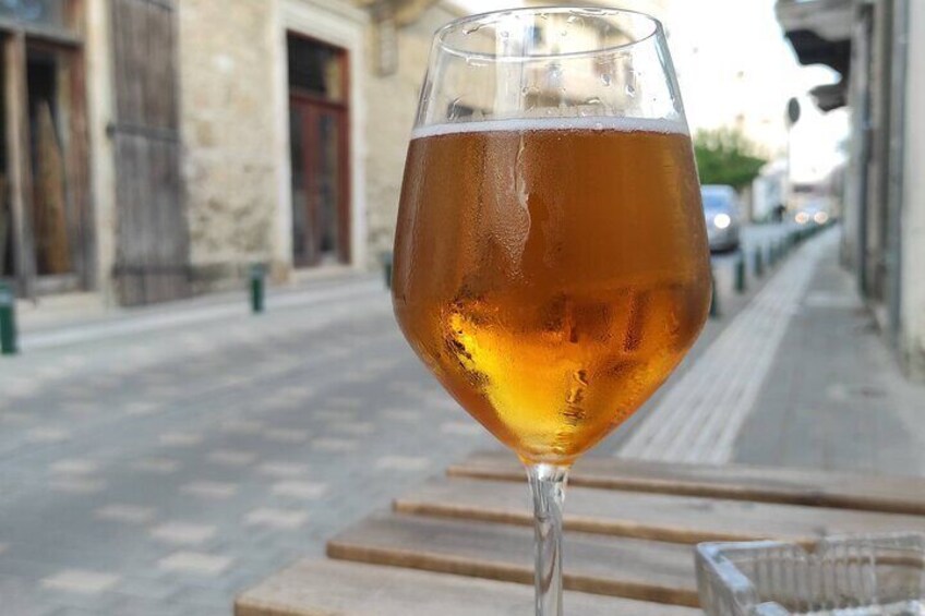 Private Local Craft Beer Tasting in the Center of Old Larnaca