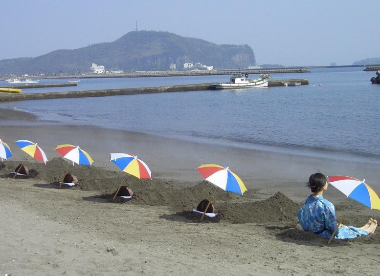 Picture 1 for Activity Kagoshima: Samurai History and Hot Sand Baths Private Tour