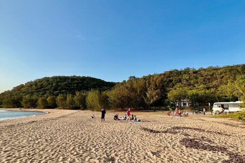 Step directly onto the West Point beach from the bus, and grab a chair or picnic rug to relax on, while we organise your complimentary drink and shared platter.