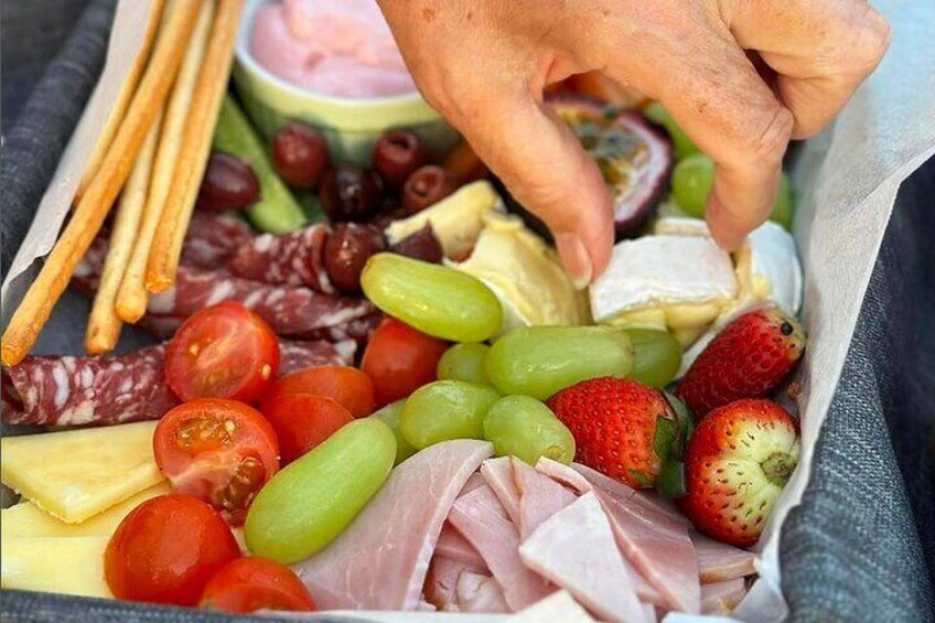 Our fresh, shared platter has something for everyone - or let us know if you have specific dietary requirements.