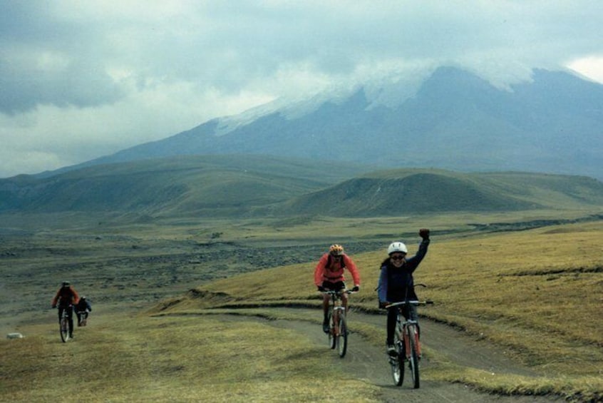 Biking in Cotopaxi