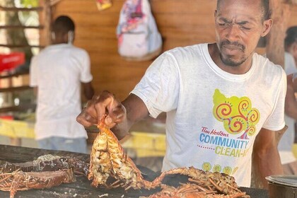 Lobster For Lunch On Private Beach In Negril