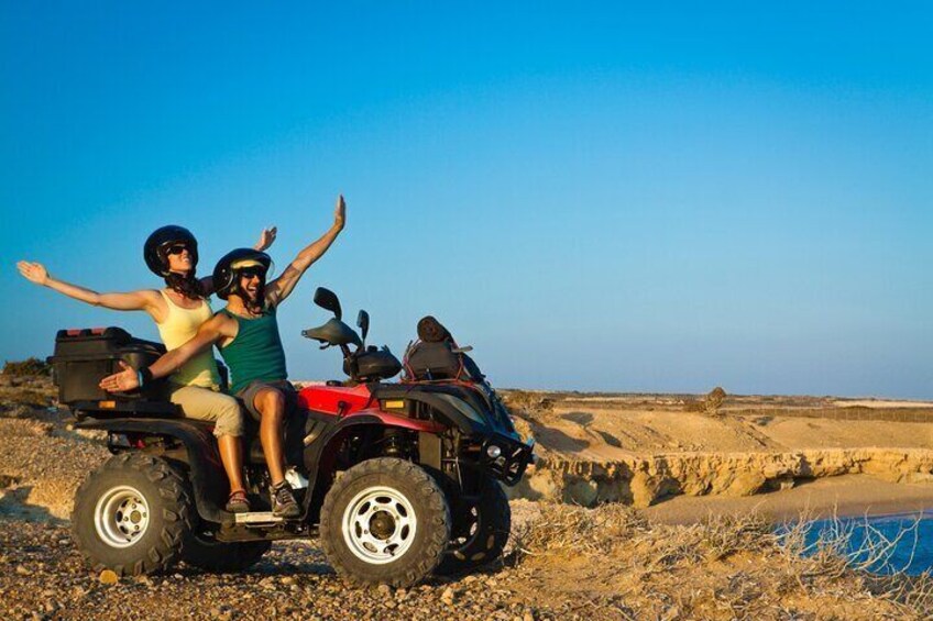 Private Quad Fun in Casablanca Beachside with Hotel Transfers 