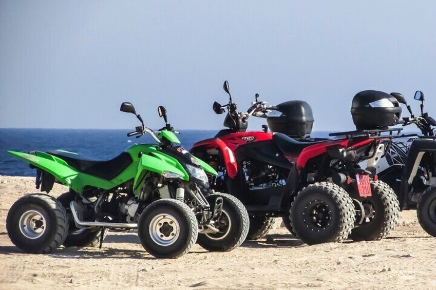 Private Quad Fun in Casablanca Beachside with Hotel Transfers 