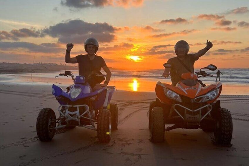 Private Quad Fun in Casablanca Beachside with Hotel Transfers 