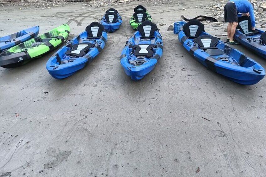 our New doubles Kayaks