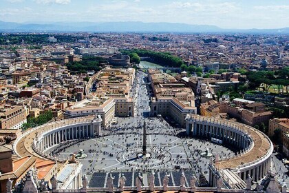 Roma: Basílica de San Pedro, subida a la cúpula y recorrido subterráneo