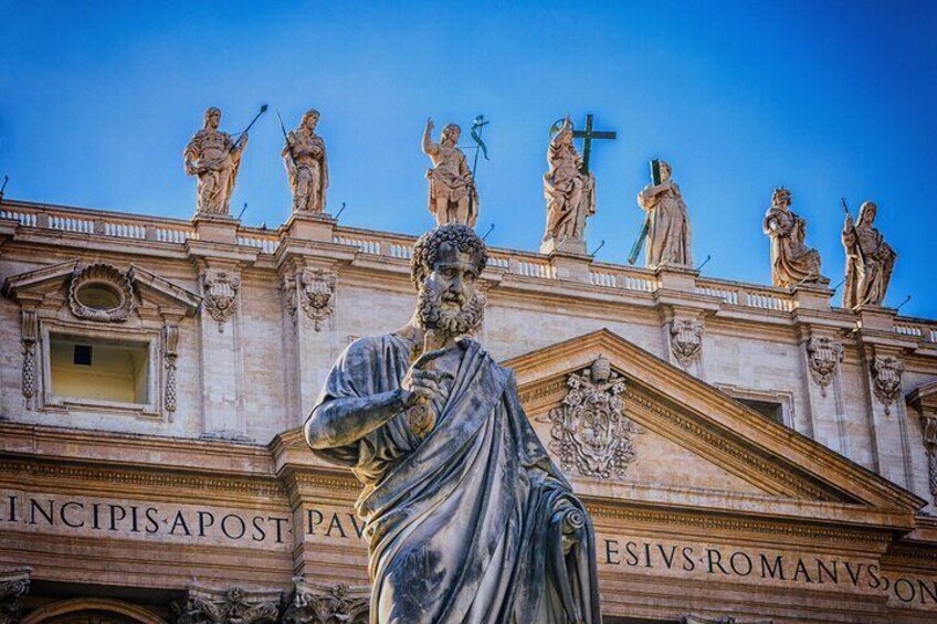 Rome: St. Peter’s Basilica, Dome Climb, and Underground Tour