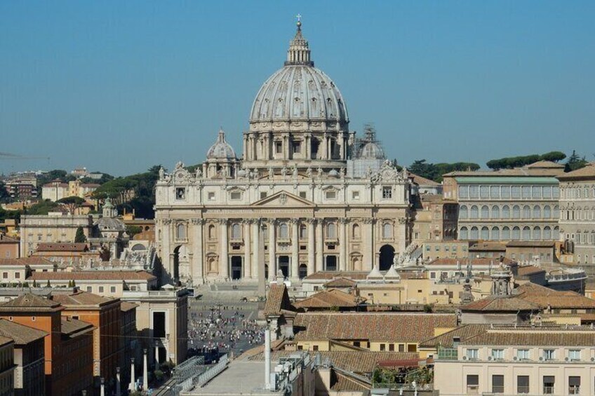 St Peter's Basilica & Grottoes Small Group Tour with Dome Climb 