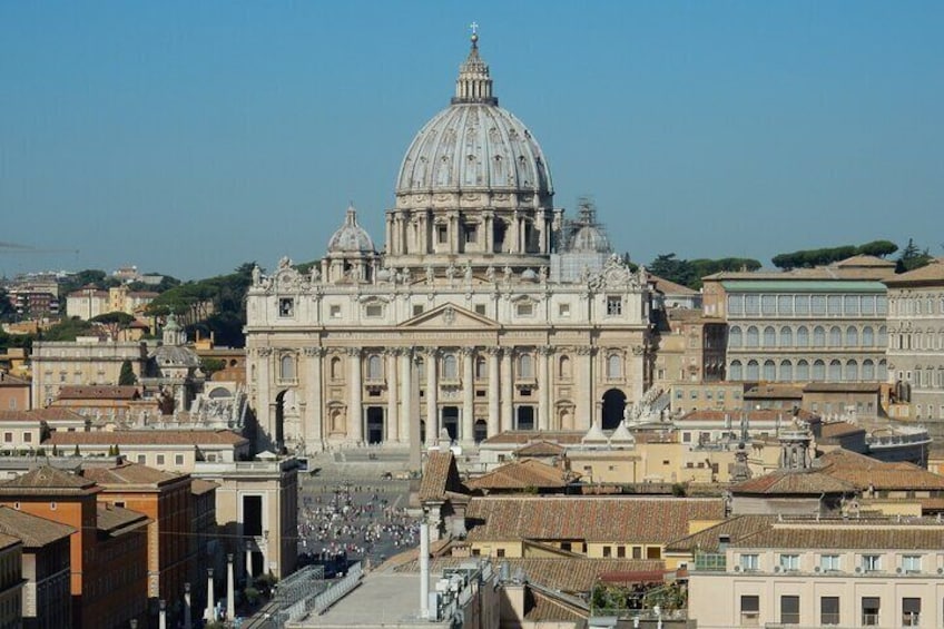 St Peter's Basilica & Grottoes Small Group Tour with Dome Climb