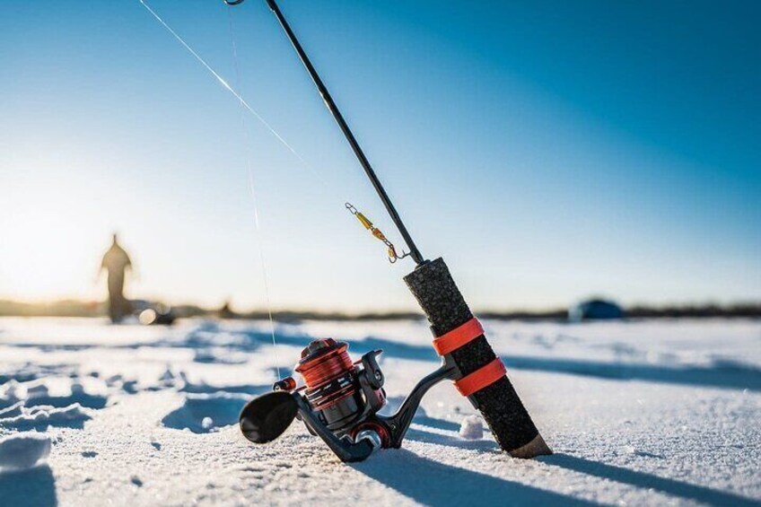  Ice Fishing Adventure in Levi with Salmon Soup