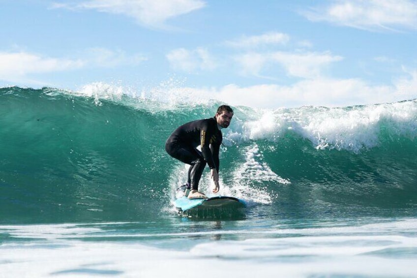 Group Surf Lesson in Laguna Beach