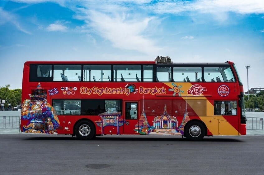 Bangkok Hop-On Hop-Off Bus Tour by Elephant Bus Tours