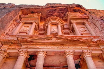 Desde Tel Aviv: tour de 3 días a Petra, Wadi Rum y Aqaba