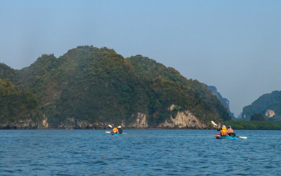 Picture 6 for Activity Krabi: Sunset Kayaking Ao Thalane with Dinner BBQ