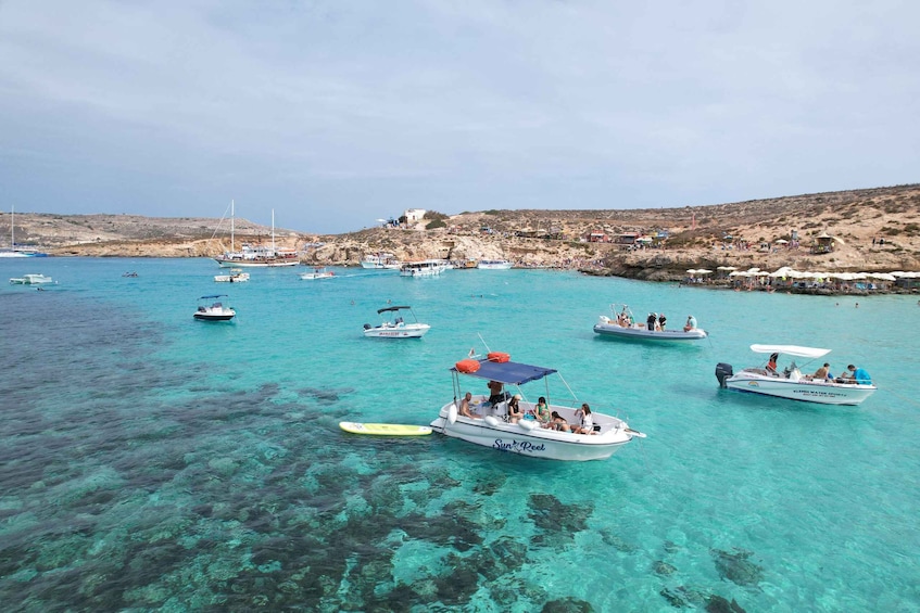 Picture 5 for Activity Malta: Blue Lagoon, Comino & Gozo Private Boat Cruise & Trip
