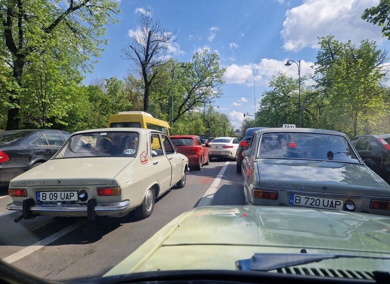 Picture 5 for Activity Romanian Vintage Car Driving Tour of Bucharest - 90min