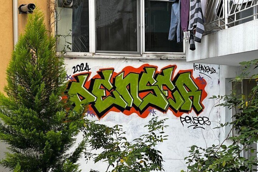 Istanbul Street Art Experience with Local Artists at Home Garden