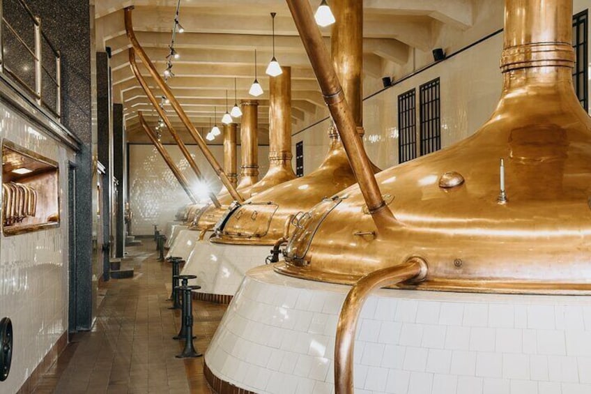 Pilsner Urquell Brewery Tour with Beer Tasting