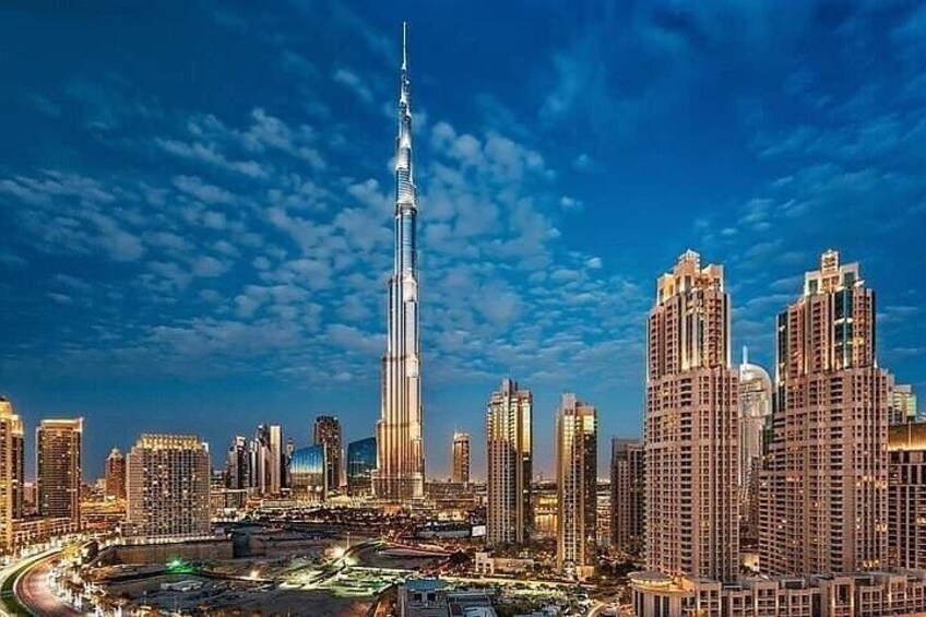 1 Hour Burj Khalifa Ticket with Cafe Treat