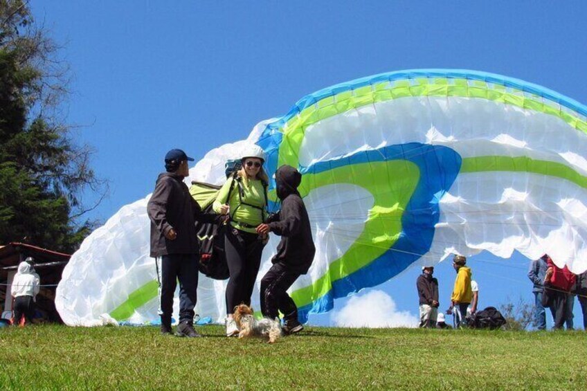 Paragliding Flight Experience in Medellín