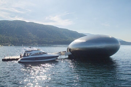 Private yacht Bergen to Salmon Eye, Iris Restaurant, Rosendal