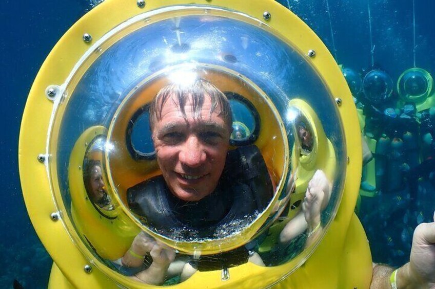 Guided Underwater Scooter and Snorkeling Activity in St. Thomas