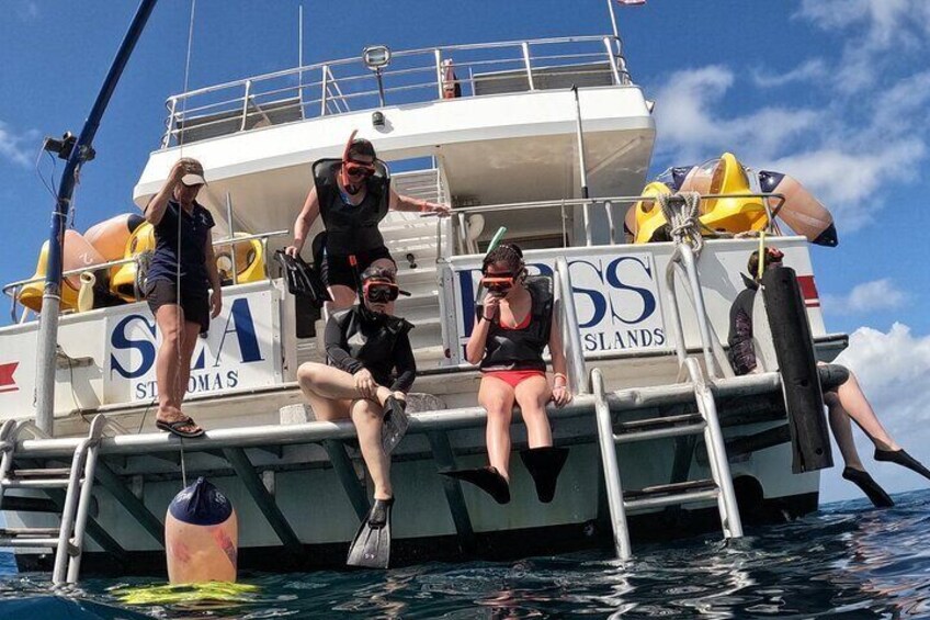 Guided Underwater Scooter and Snorkeling Activity in St. Thomas