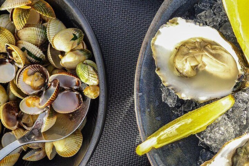 Seafood in the Algarve