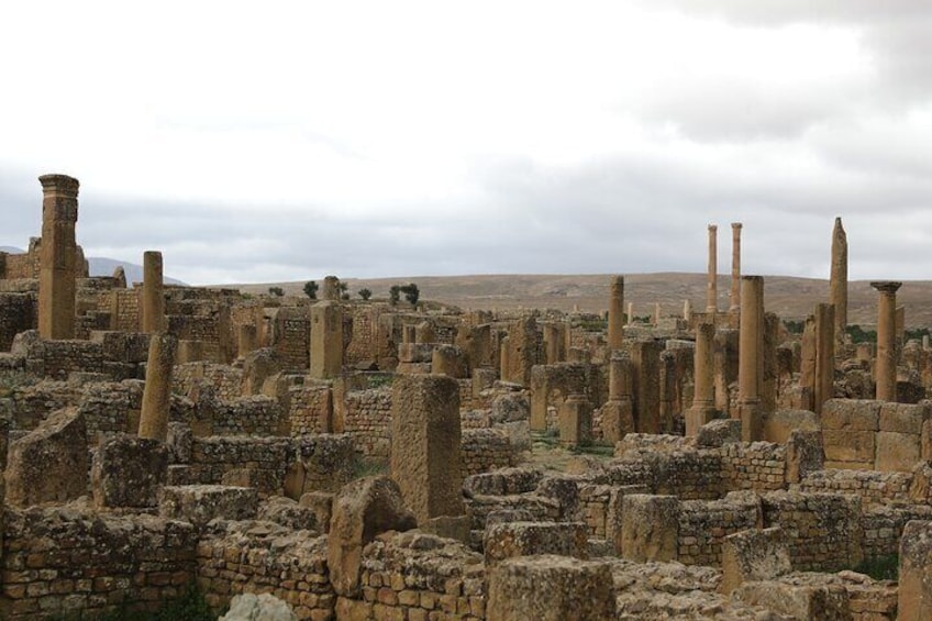 Private Tour Roman Ruins Timgad and Medracen Lunch Included