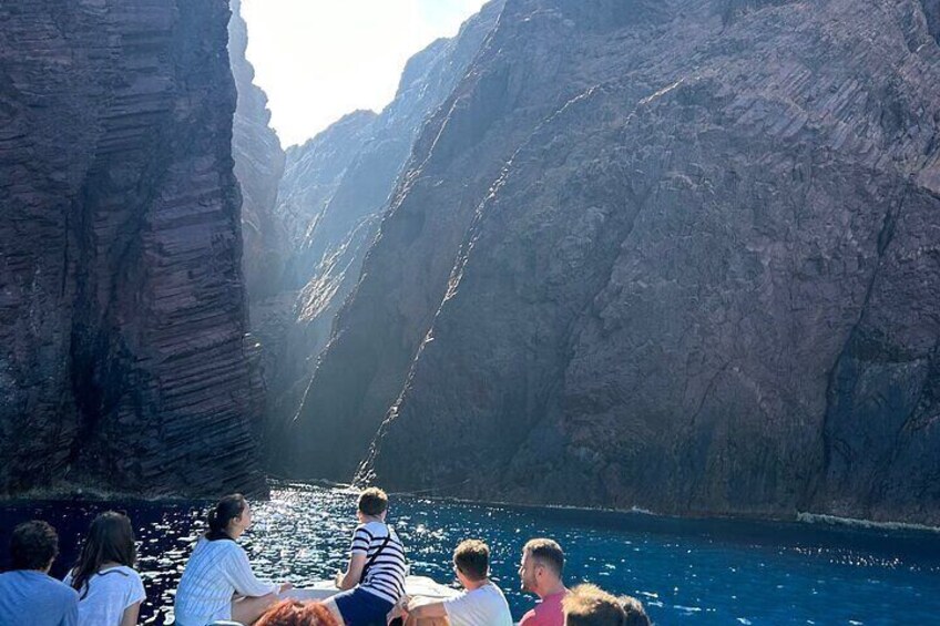 Excursion from L'ILE Rousse to Scandola and Girolata