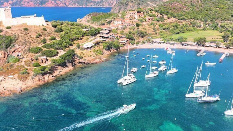 Excursion from L'ILE Rousse to Scandola and Girolata