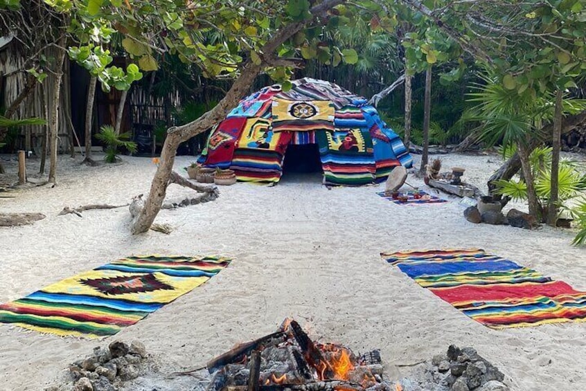 Oceanfront Temazcal Experience in Tulum