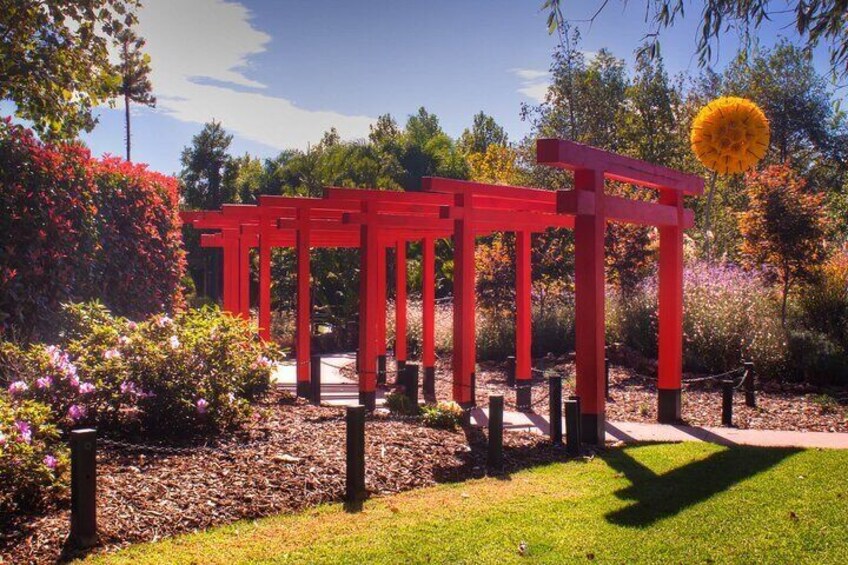 Explore gardens & galleries filled with incredible art, Matakana