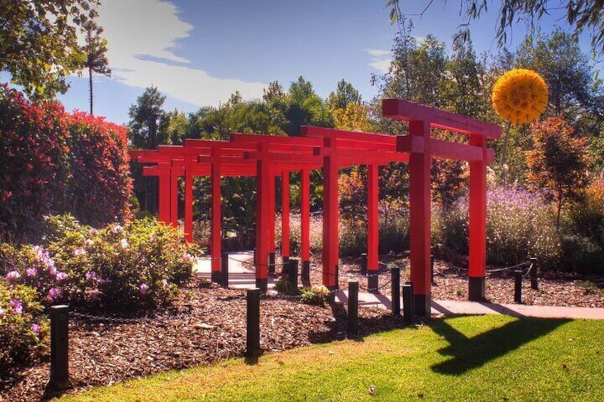 Explore gardens & galleries filled with incredible art, Matakana