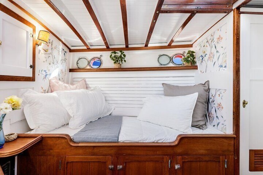 Wine and Dine on a Century Old Sausalito Yacht