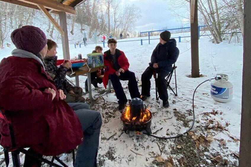 Winter Family Fun Day in Palmer Alaska