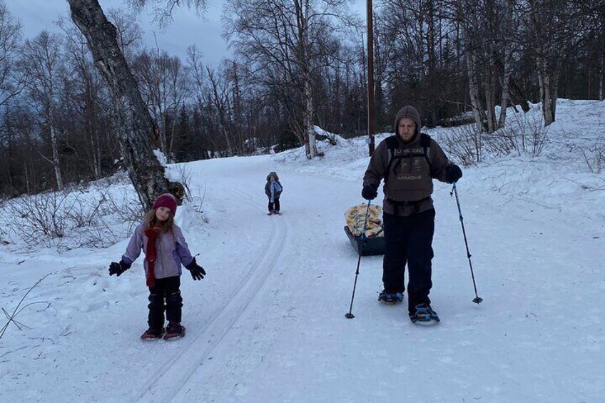 Winter Family Fun Day in Palmer Alaska