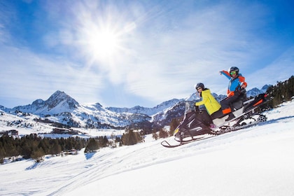 Grandvalira: Snowmobile Tour for 1 or 2 People