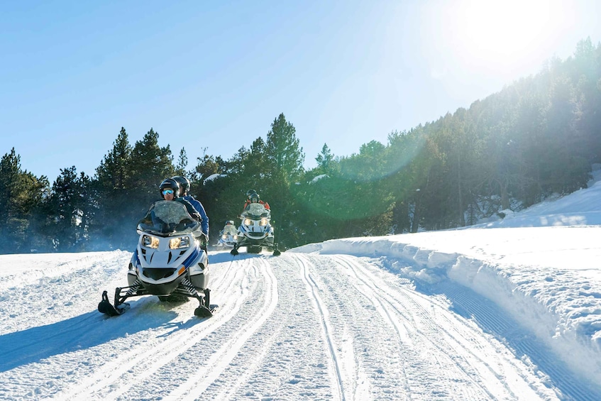 Picture 1 for Activity Grandvalira: Snowmobile Tour for 1 or 2 People