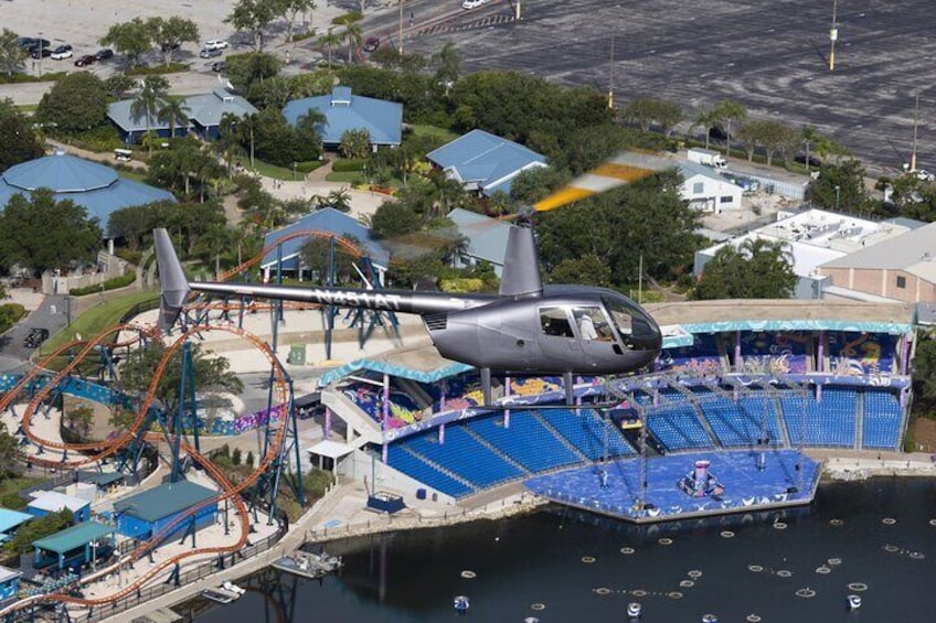 Helicopter Day Tour Orlando Theme Parks (31miles or 48miles)