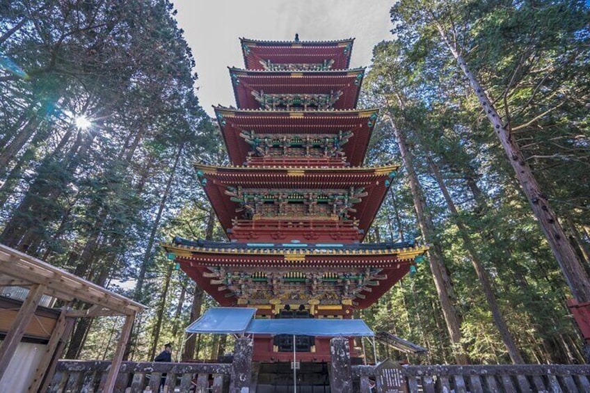 pagoda Toshogu shrine
