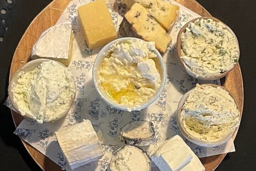 Cheese tastings at Yarra Valley Dairy