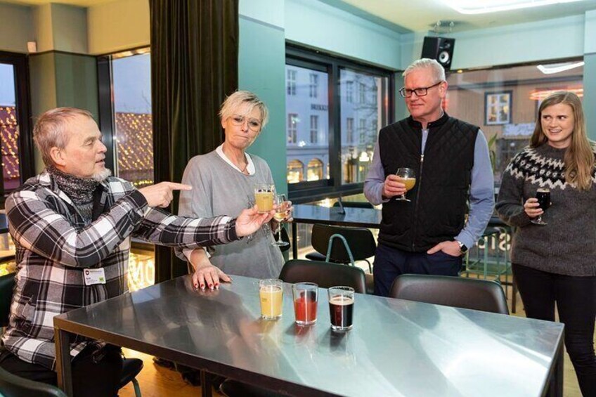 Our expert and fun-loving guides will share interesting stories about drinking traditions in Iceland!