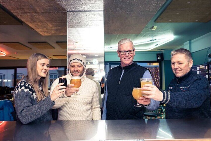 Our selection of handpicked bars during our Private Reykjavik Beer & Booze Tour is guaranteed to leave the smile on your face!