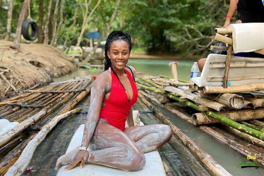 Bamboo Rafting and Limestone Massage Private Tour In Montego Bay